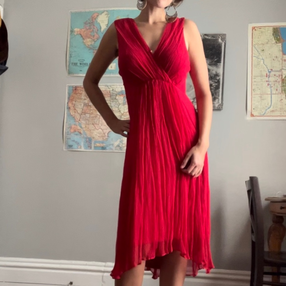 Red Cocktail Dress
